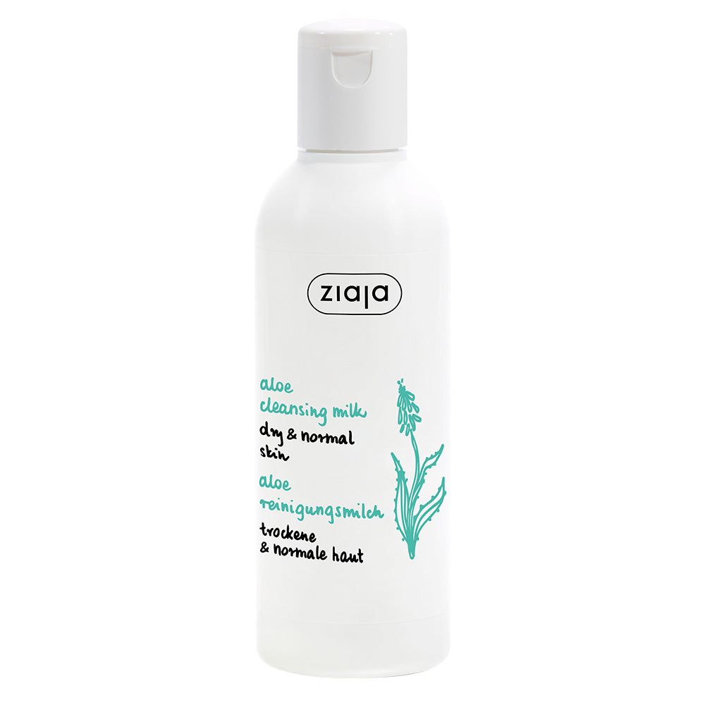 Lait Nettoyant à l'Aloe Vera - Peau Sèche