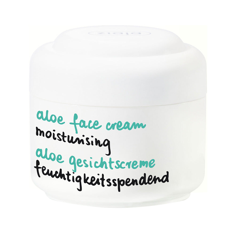 Crème Hydratante Visage - Peau Sèche à l'Aloe Vera