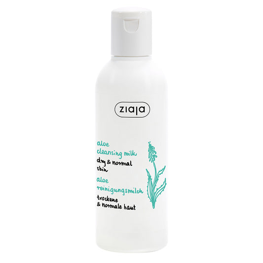 Lait Nettoyant à l'Aloe Vera - Peau Sèche